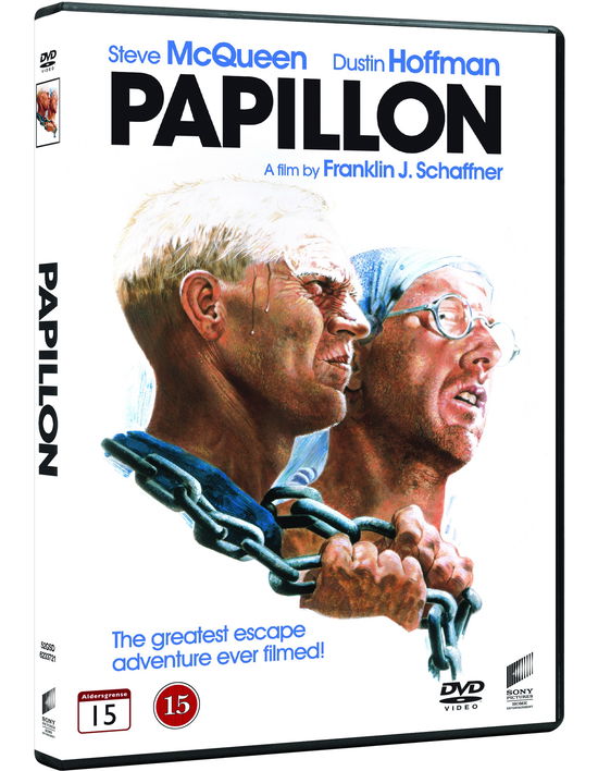 Papillon - Steve McQueen / Dustin Hoffman - Elokuva - JV-SPHE - 5051162337218 - perjantai 7. marraskuuta 2014