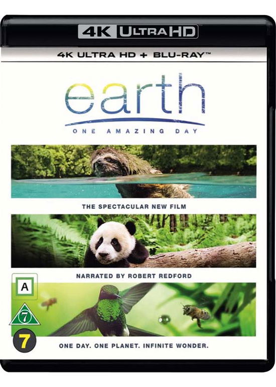 Cover for Earth: One Amazing Day (4K UHD + Blu-ray) [4K edition] (2018)