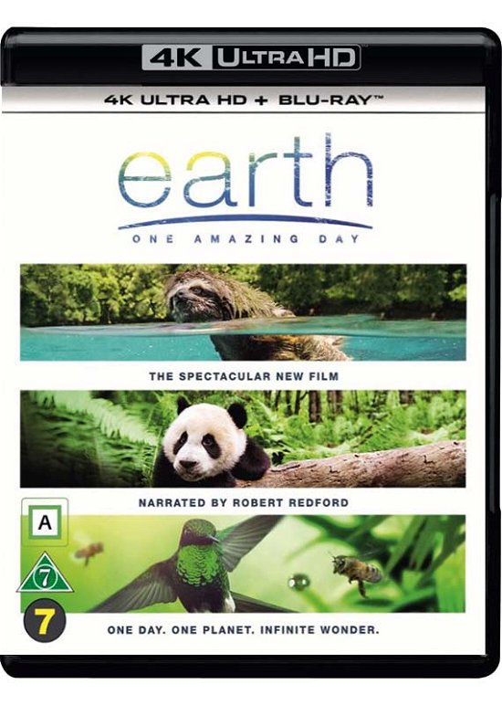 Cover for Earth: One Amazing Day (4K Ultra HD/BD) [4K edition] (2018)