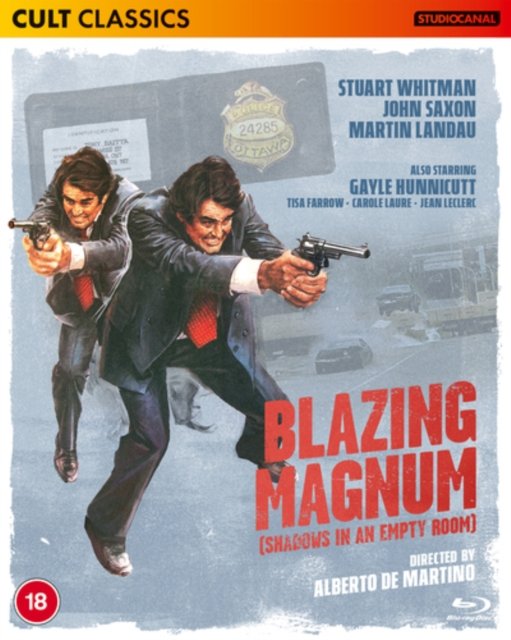 Cover for Blazing Magnum BD Cult Classics · Blazing Magnum (Aka Shadows In An Empty Room) (Blu-ray) (2023)