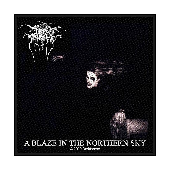 Cover for Darkthrone · Darkthrone Standard Woven Patch: A Blaze In The Northern Sky (Patch) (2019)