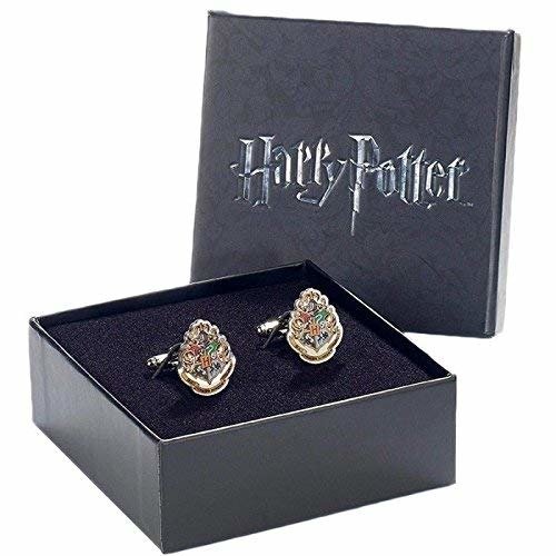 Harry Potter Hogwarts Crest Cufflinks Hc0026 - The Carat Shop - Merchandise - HARRY POTTER - 5055583406218 - 