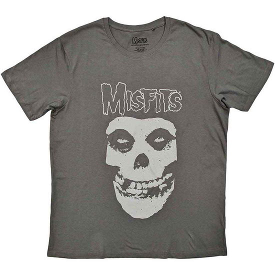 Misfits Unisex T-Shirt: Logo & Fiend - Misfits - Merchandise -  - 5056561089218 - 