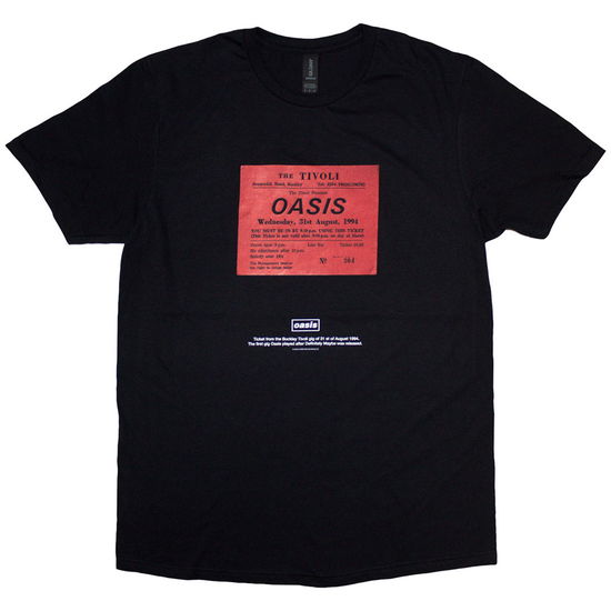 Cover for Oasis · Oasis Unisex T-Shirt: Definitely Maybe Ticket Stub (T-shirt) [size S] (2024)