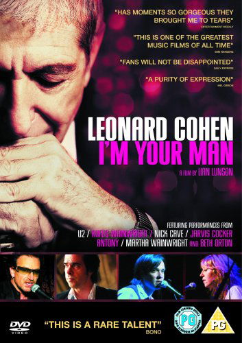 Leonard Cohen - Im Your Man - Leonard Cohen - Elokuva - Lionsgate - 5060052412218 - sunnuntai 16. syyskuuta 2007