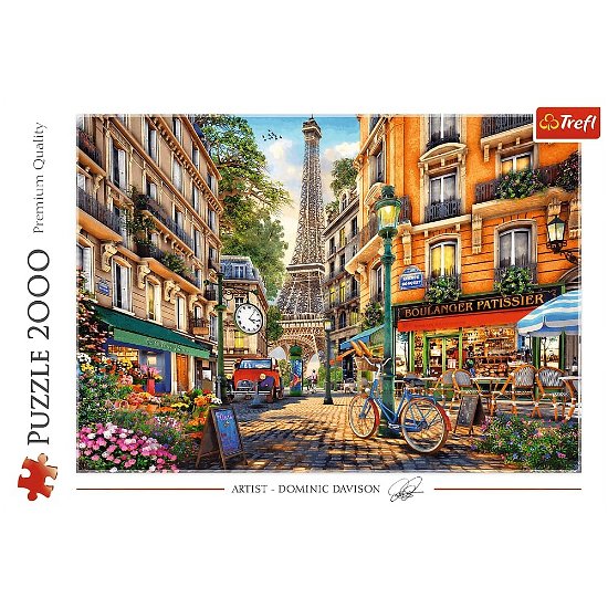 Cover for Trefl 2000 pce  Afternoon in Paris (Puslespil)