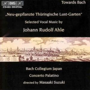 Cover for Ahle / Suzuki / Bach Collegium · Selected Vocal Music (CD) (1997)