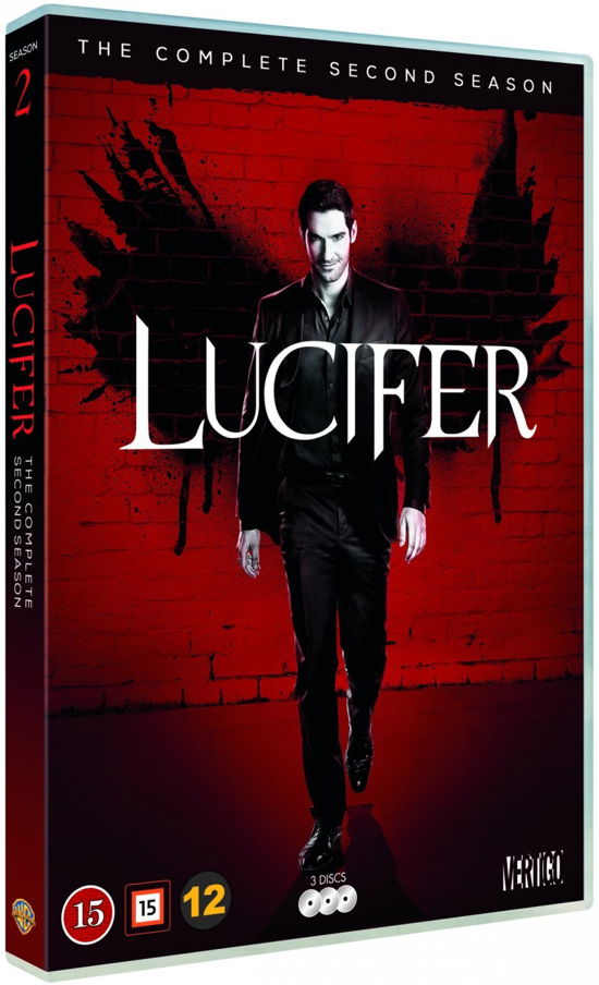 Cover for Lucifer · Lucifer – The Complete Second Season (DVD) (2018)