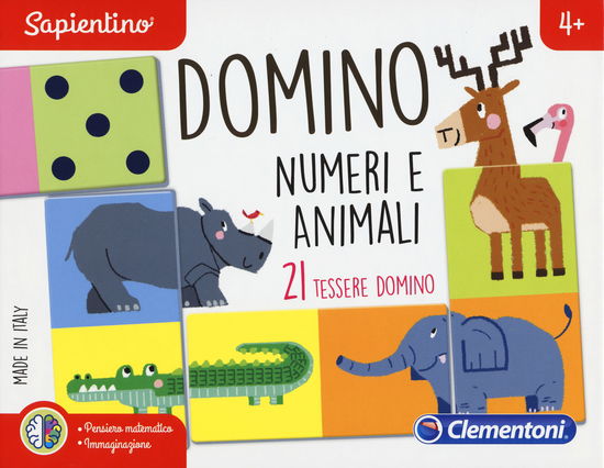 Clementoni: Sapientino - Domino Numbers And Animals! - Clementoni - Gadżety - Clementoni - 8005125161218 - 