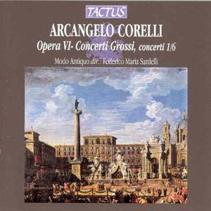 Cover for Federico Maria Sardelli · * Concerti grossi,op.6,1-6 (CD) (2013)