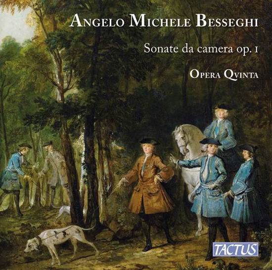 Cover for A.M. Besseghi · Sonate Da Camera a Violino Solo Col Violone O Cembalo, (CD) (2020)