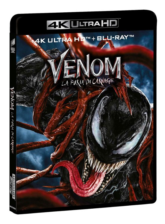 Cover for Venom · La Furia Di Carnage (Blu-Ray 4K Ultra HD+Blu-Ray) (Blu-ray) (2021)