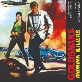 Cover for Carlo Savina · Goldsnake Anonima Killers - 1966 Film (LP) (2019)