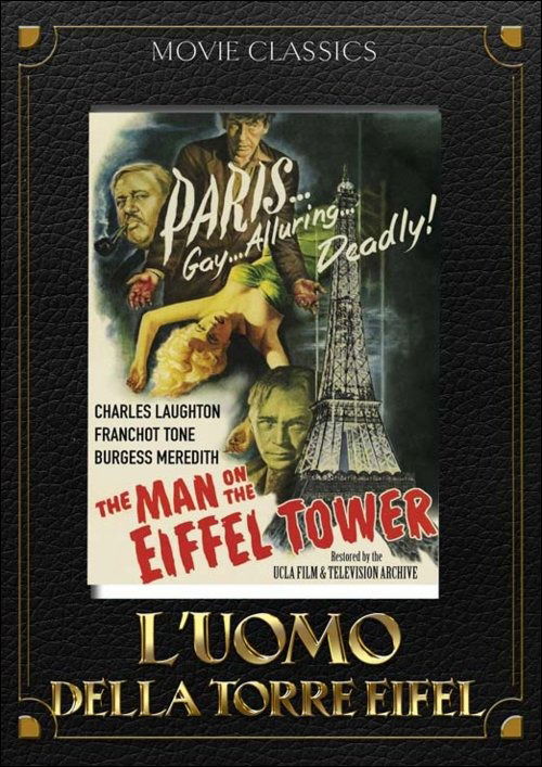 Cover for Robert Hutton,charles Laughton,burgess Meredith,franchot Tone · Uomo Della Torre Eiffel (L') (DVD) (2016)