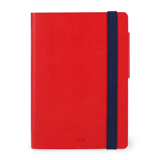 Cover for Legami · 12-month Diary - 2024 - Small Daily Diary - Red (Taschenbuch) (2023)