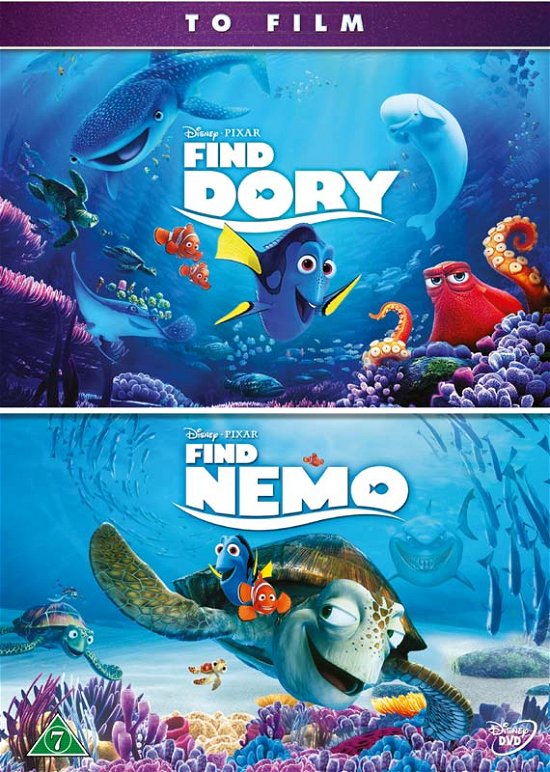 Find Dory / Find Nemo - Find Dory / Find Nemo - Filmes -  - 8717418490218 - 24 de novembro de 2016