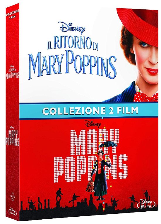Cover for Julie Andrews,emily Blunt,colin Firth,glynis Johns,emily Mortimer,meryl Streep,david Tomlinson,dick Van Dyke,ben Whishaw · Mary Poppins Collection (Blu-ray) (2019)