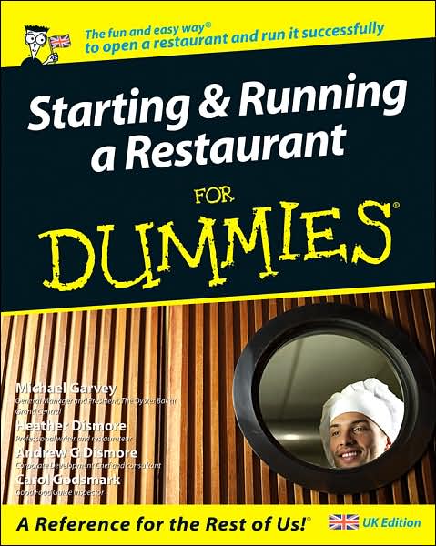 Cover for Carol Godsmark · Starting and Running a Restaurant For Dummies, UK Edition (Paperback Book) [UK edition] (2007)
