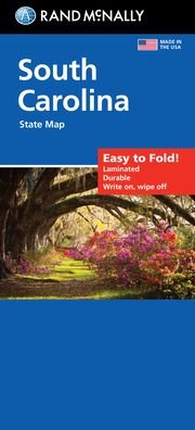Cover for Rand Mcnally · Rand McNally Easy to Fold: South Carolina State Laminated Map (Taschenbuch) (2022)