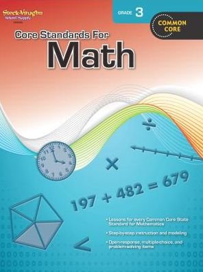 Cover for Steck-vaughn Company · Core Standards for Math: Reproducible Grade 3 (Paperback Book) (2012)