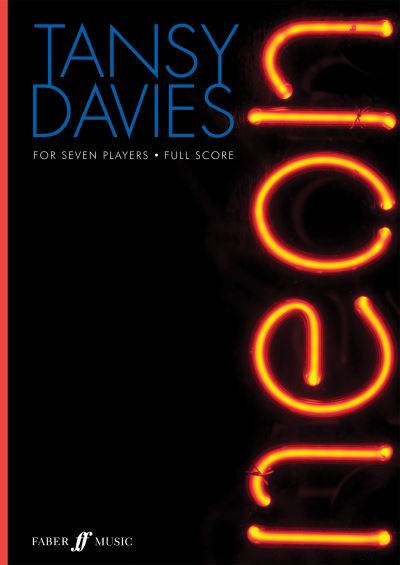 Cover for Tansy Davies · Neon (Sheet music) (2015)