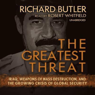 Cover for Richard Butler · The Greatest Threat (MP3-CD) [MP3 CD Una edition] (2003)