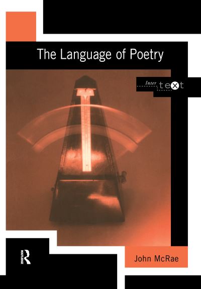 Cover for John McRae · The Language of Poetry - Intertext (Hardcover Book) (2016)