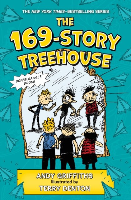 Cover for Andy Griffiths · The 169-Story Treehouse: Doppelganger Doom! - The Treehouse Books (Inbunden Bok) (2024)