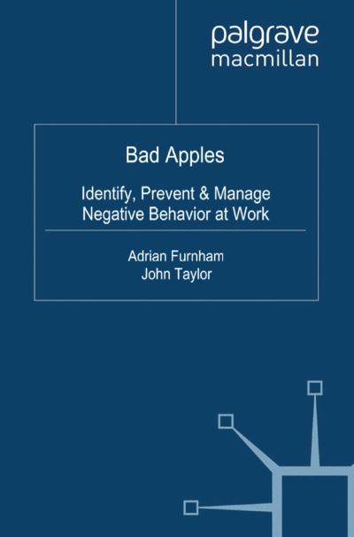 Cover for Furnham · Bad Apples (Book) (2016)