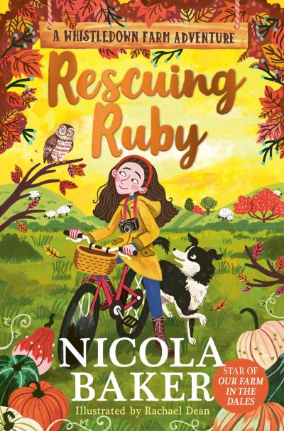 Cover for Nicola Baker · Rescuing Ruby - A Whistledown Farm Adventure (Hardcover Book) (2024)