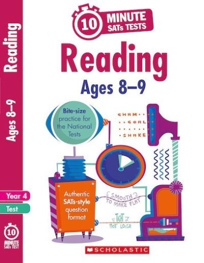 Cover for Giles Clare · Reading - Year 4 - 10 Minute SATs Tests (Pocketbok) (2018)