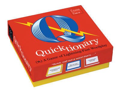 Cover for Forrest-Pruzan Creative · Quicktionary: A Game of Lightning-fast Wordplay (GAME) (2017)
