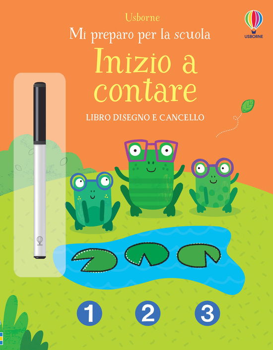 Cover for Jessica Greenwell · Inizio A Contare. Libro Disegno E Cancello. Mi Preparo Per La Scuola. Ediz. A Colori. Con Pennarello (DVD)