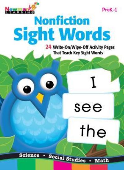 Cover for Newmark Learning · Nonfiction Sight Words Flip Chart (Spiral Book) (2019)