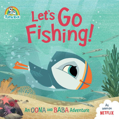 Cover for Penguin Young Readers Licenses · Let's Go Fishing! - Puffin Rock (Hardcover Book) (2018)