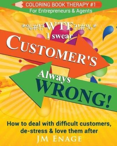 Cover for Jm Enage · WTF I Swear - Customer's Always Wrong! (Pocketbok) (2016)