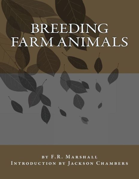 Cover for F R Marshall · Breeding Farm Animals (Paperback Bog) (2016)