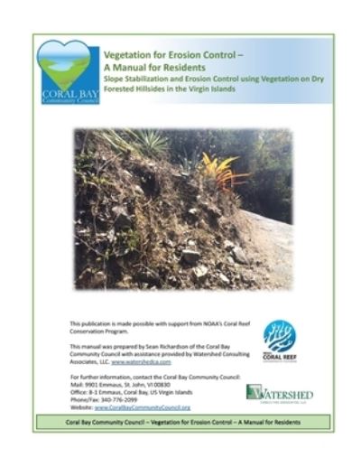 Cover for LLC Watershed Consulting Associates · Vegetation for Erosion Control - A Manual for Residents (Paperback Book) (2017)