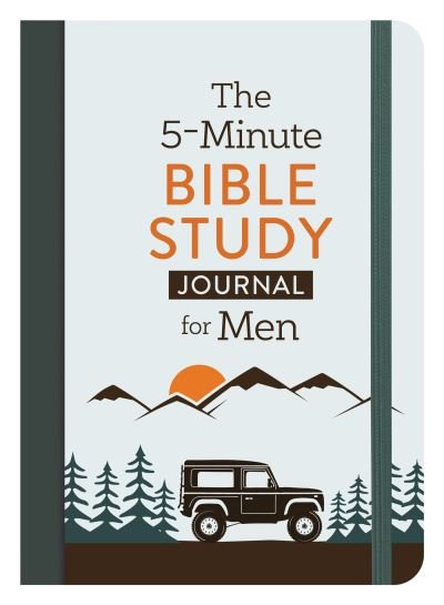 5-Minute Bible Study Journal for Men - David Sanford - Livros - Barbour Publishing, Incorporated - 9781643526218 - 1 de novembro de 2020