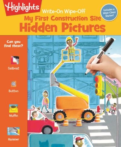 Cover for Highlights · Write–On Wipe–Off My First Construction Site (Taschenbuch) (2022)