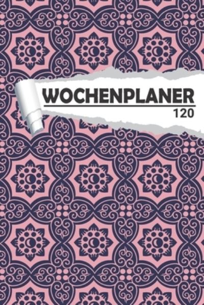 Cover for Aw Media · Wochenplaner Blumen Mandala (Paperback Book) (2020)