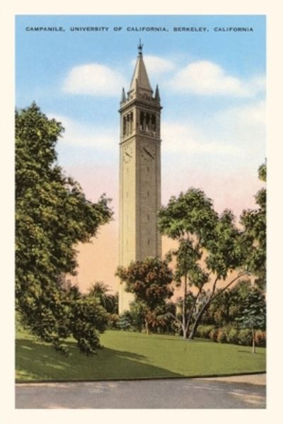 Cover for Found Image Press · Vintage Journal University Campanile, Berkeley, California (Book) (2022)