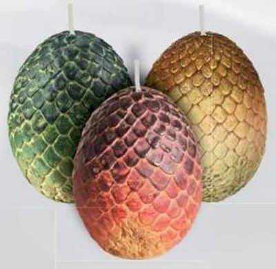 Game of Thrones: Sculpted Dragon Egg Candles - Insight Editions - Bøger - Insight Editions - 9781682983218 - 14. august 2018