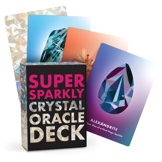 Knock Knock Super-Sparkly Crystal Oracle Deck - Knock Knock - Książki - Knock Knock - 9781683494218 - 18 stycznia 2024