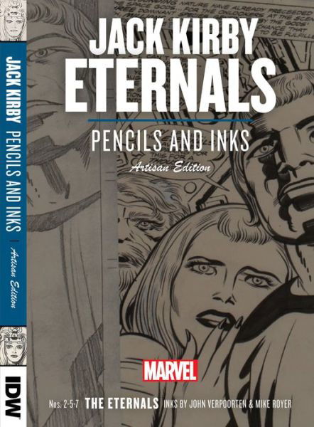 Cover for Jack Kirby · Jack Kirby's The Eternals Pencils and Inks Artisan Edition (Inbunden Bok) (2024)