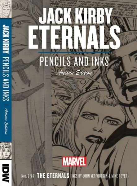 Cover for Jack Kirby · Jack Kirby's The Eternals Pencils and Inks Artisan Edition (Gebundenes Buch) (2024)