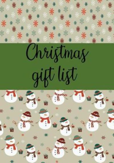 Christmas Gift List - Alley Magraw - Books - Independently Published - 9781723790218 - September 17, 2018