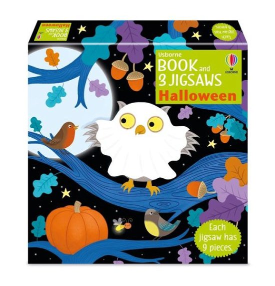 Usborne Book and 3 Jigsaws: Halloween - Book and 3 Jigsaws - Sam Taplin - Livros - Usborne Publishing Ltd - 9781803708218 - 14 de setembro de 2023
