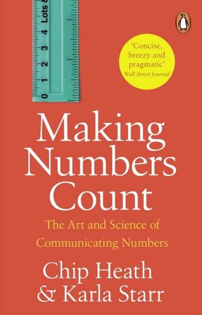 Cover for Chip Heath · Making Numbers Count: The art and science of communicating numbers (Taschenbuch) (2024)