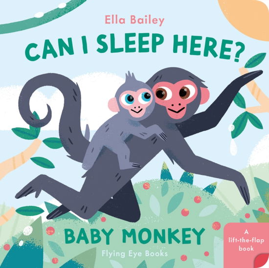 Cover for Can I Sleep Here? Baby Monkey - Can I Sleep Here? (Board book) (2025)